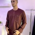 Classic brown agbada