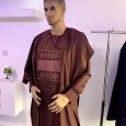 Classic brown agbada